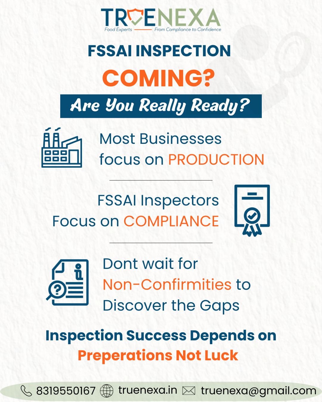 Why You Need an FSSAI License Consultant Today